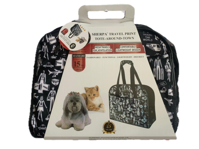 074- SACS SHERPA Modèle TRAVEL PRINT Taille M