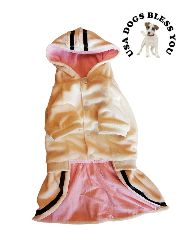 088 - Pull beige et noir 