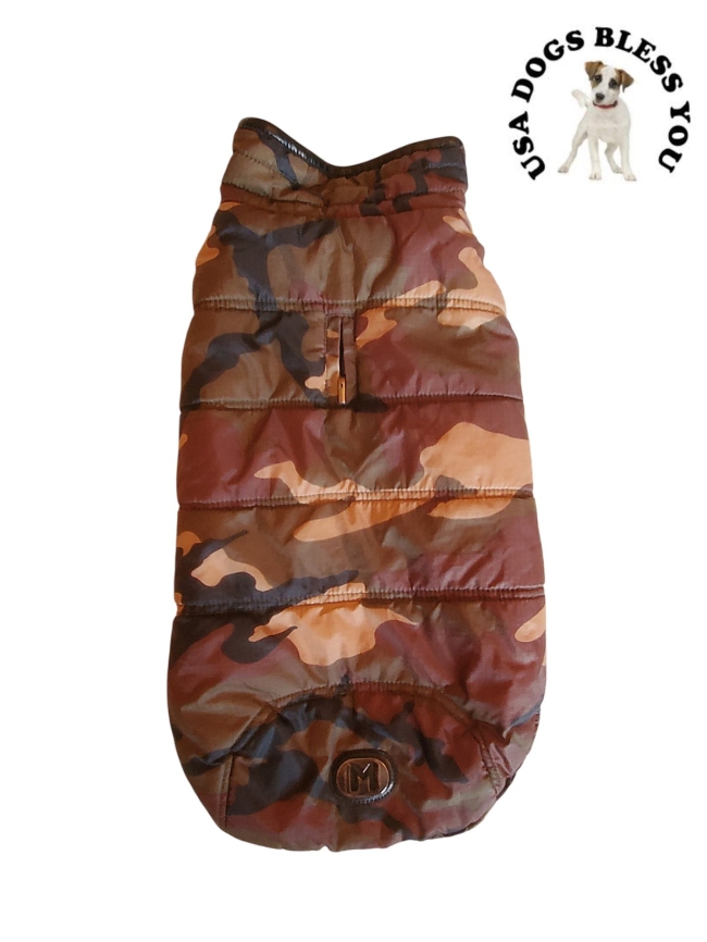 103 - Manteau matelassé couleur militaire